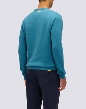 MAGLIONE UOMO A GIROCOLLO IN MISTO LANA