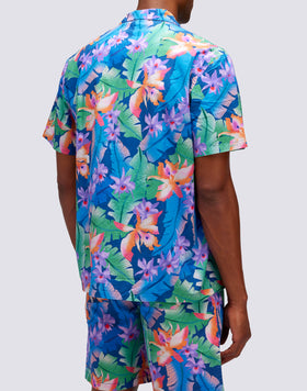 SHIRT WITH ALL OVER FLORAL PRINT