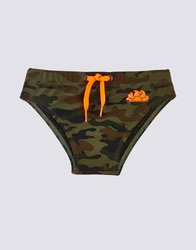 BRIES DE NATATION AVEC BANDE ÉLASTIQUE LOGO SUNDEK