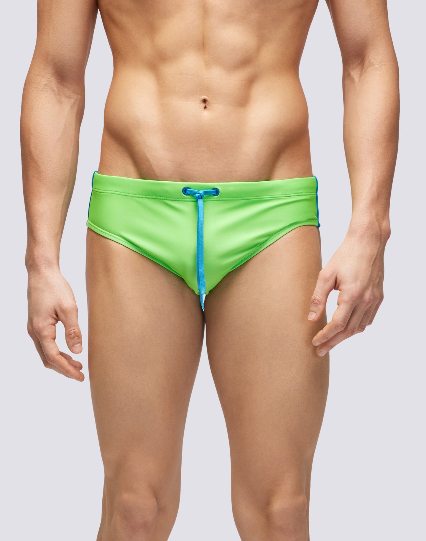 LEONARDO SWIM BRIEF LOGO PRINT