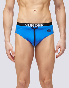 BRIEFS WITH ELASTIC LOGO