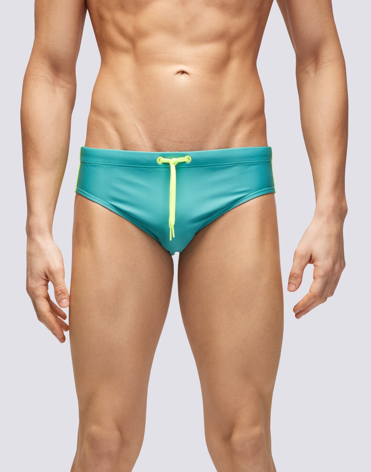 LEONARDO SWIM BRIEF LOGO PRINT