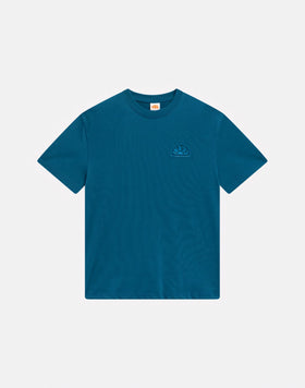 CAMISETA DE ALGODÓN CON CUELLO REDONDO