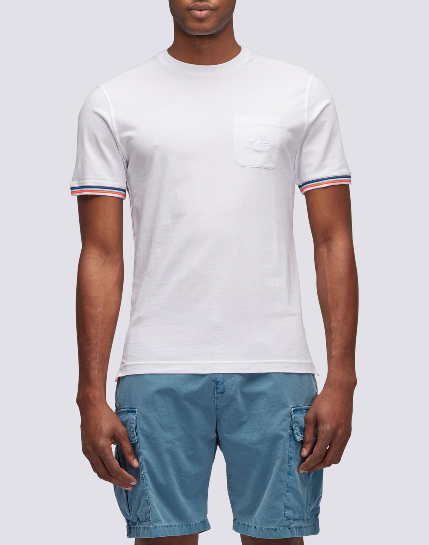 FINN CREW NECK T-SHIRT WITH POCKET