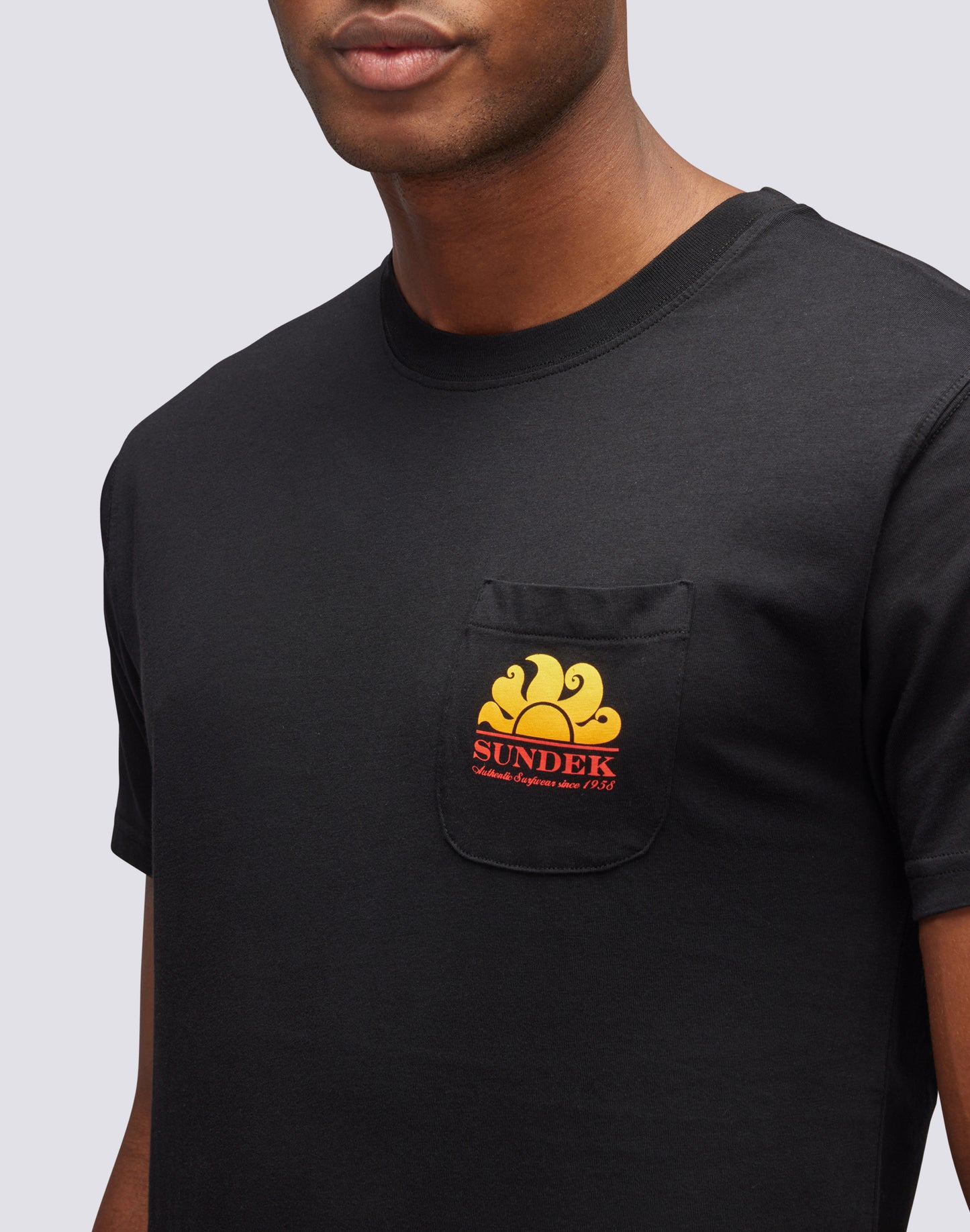 NOUVEAU T-SHIRT COL RAS DU COU HERBERT AVEC LOGO MAXI-