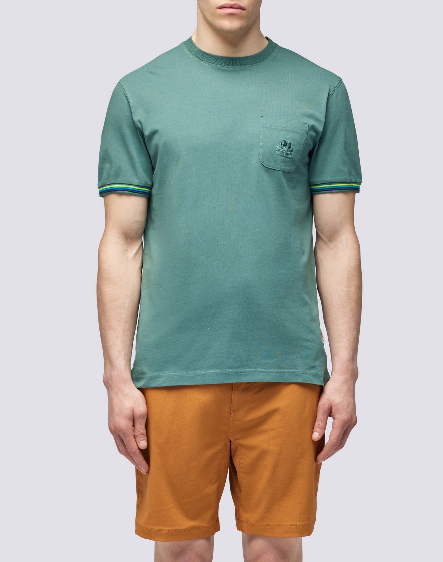 FINN CREW NECK T-SHIRT WITH POCKET