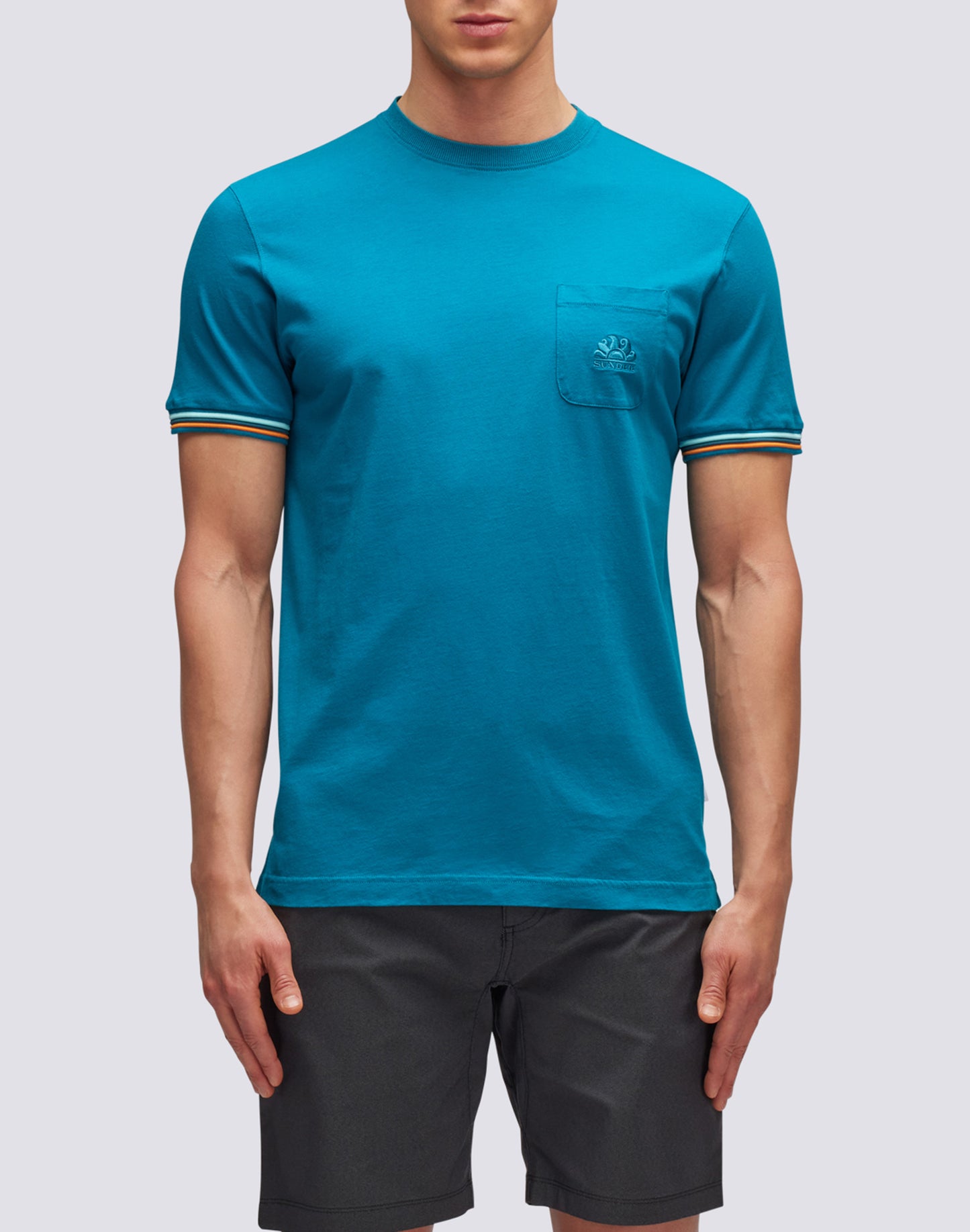 FINN CREW NECK T-SHIRT WITH POCKET