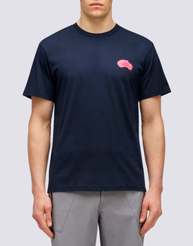 T-SHIRT DE COULEUR UNIE AVEC LOGO