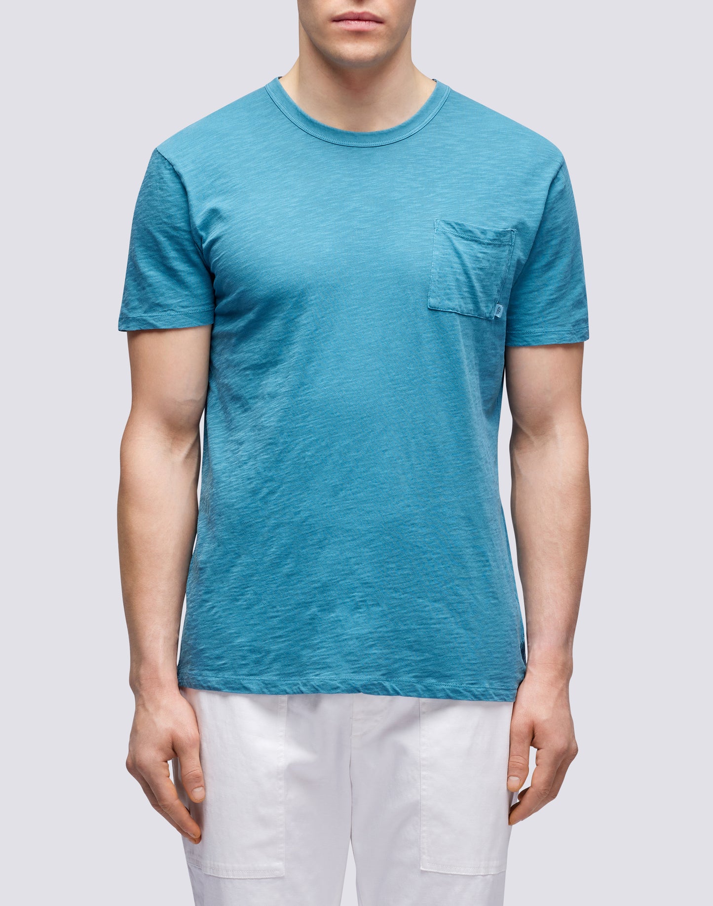 GARMENT DYED T-SHIRT WITH POCKET