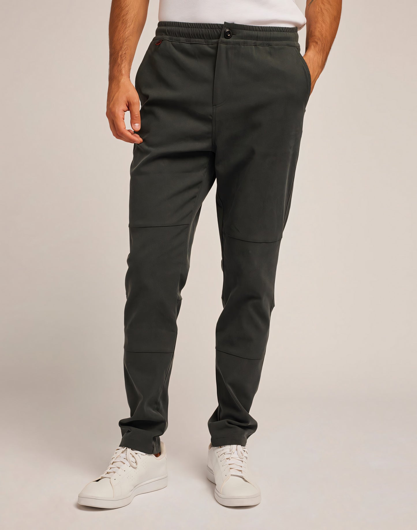 PANTALONI IN COTONE NYLON SEMI ELASTICIZZATI