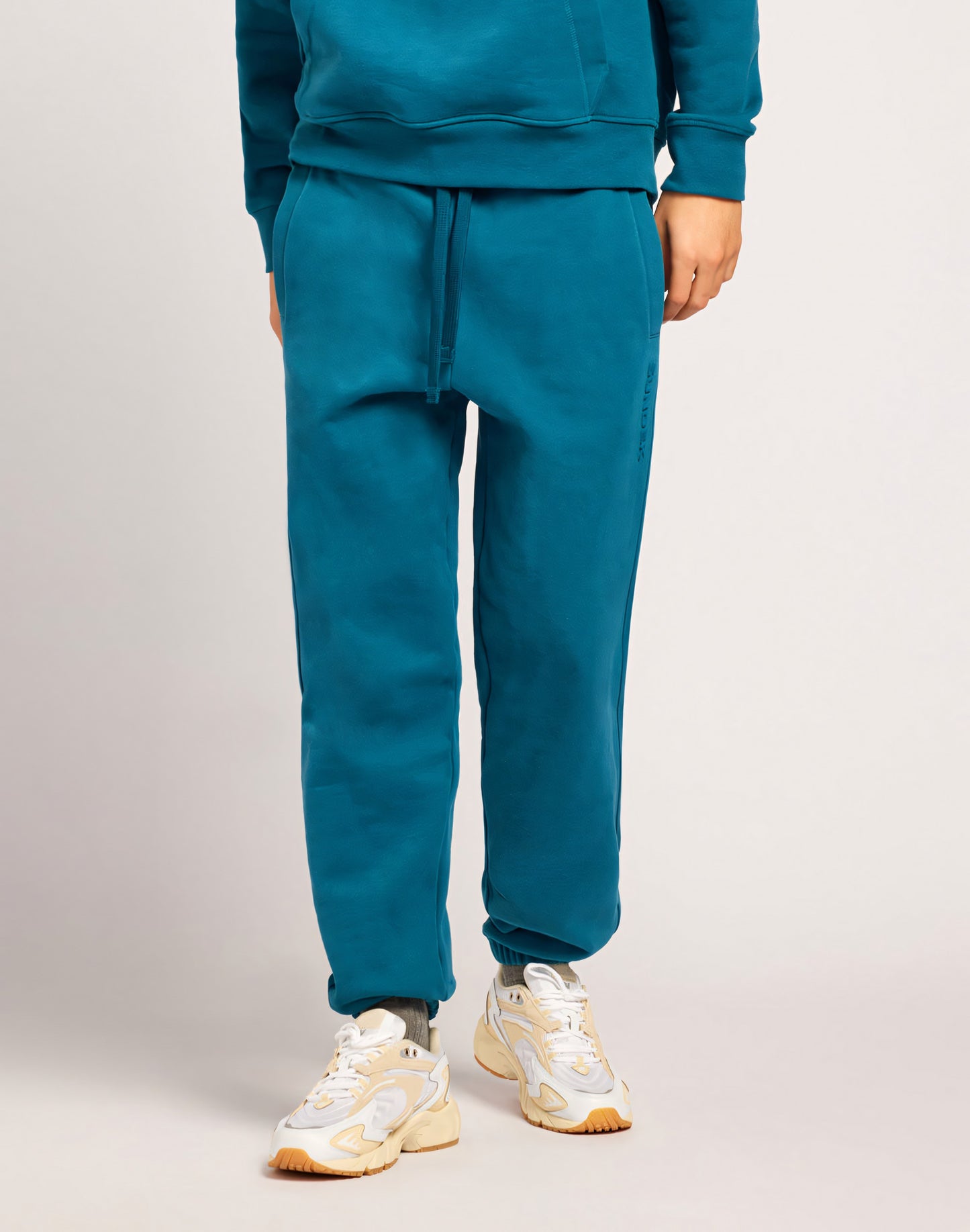 ELASTICATED SWEAT TROUSERS