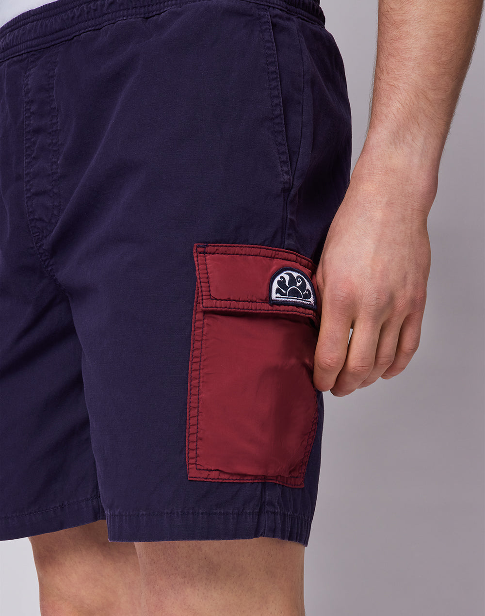 WALKSHORT IN COTONE CON TASCHE