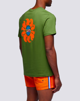 CAMISETA DE HOMBRE DE ALGODÓN CÁPSULA FLAG