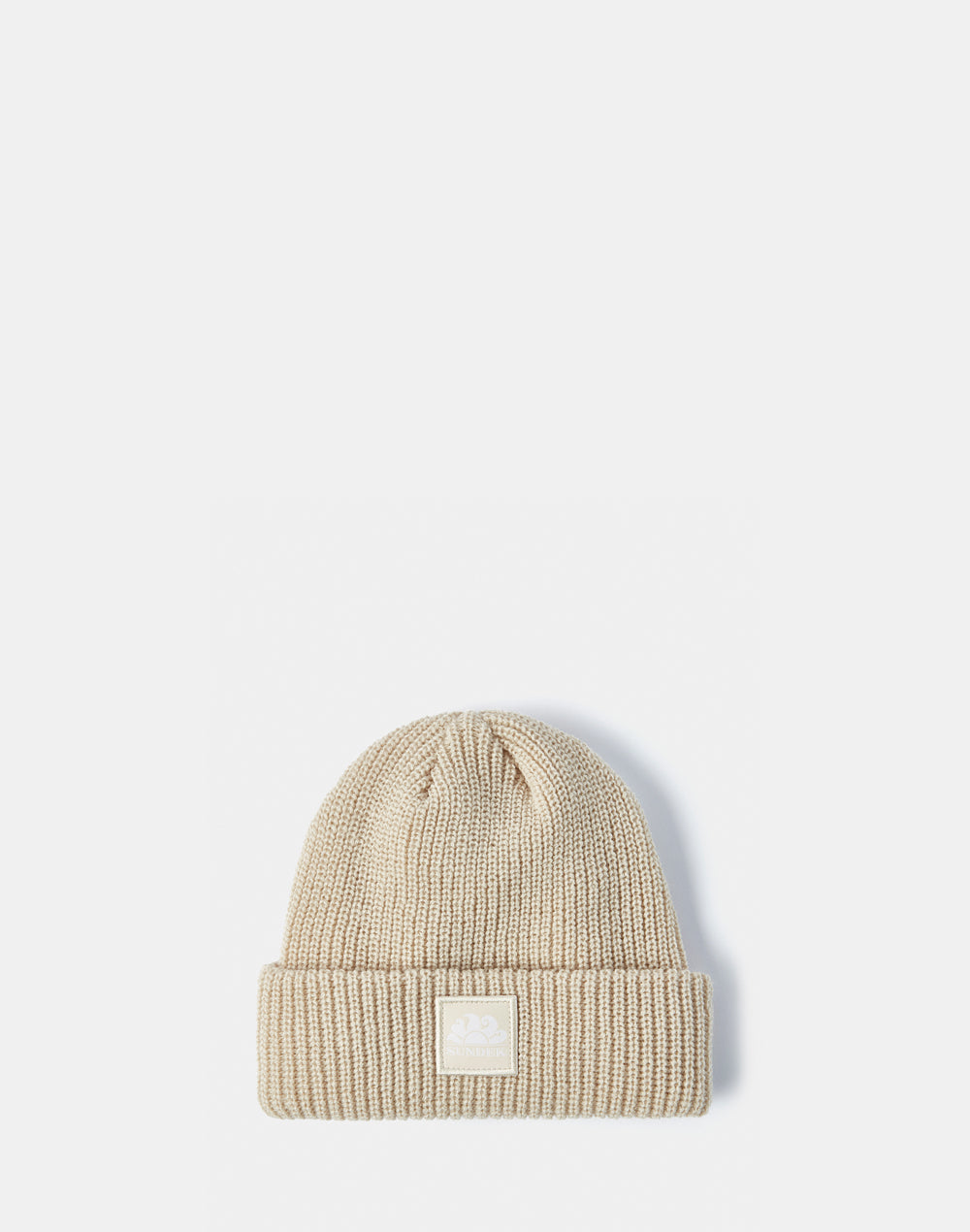 RIBBED CHILD'S HAT WITH LOGO