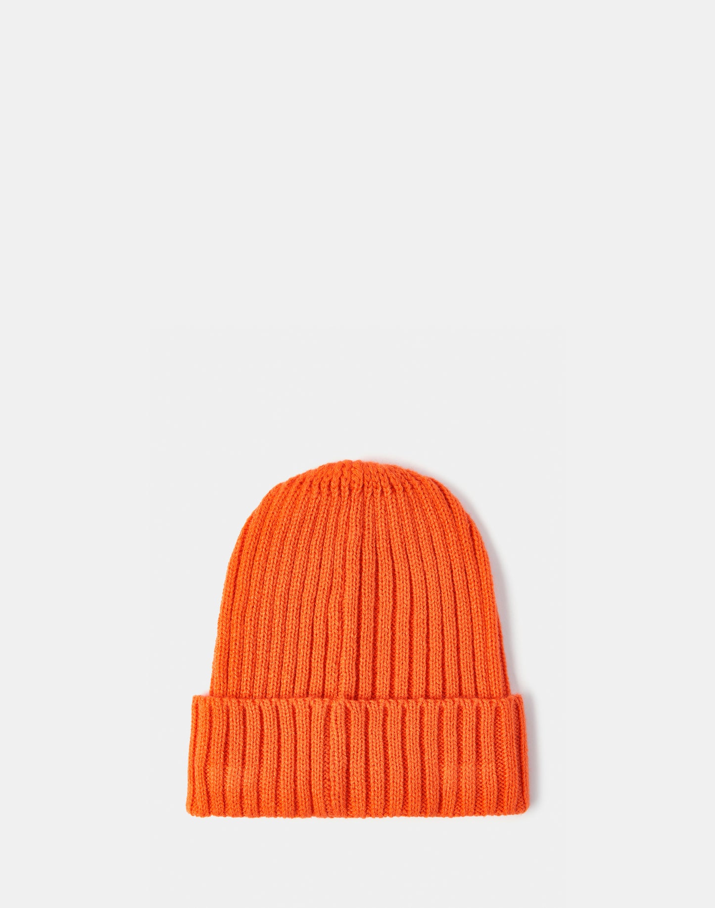 RIBBED CHILD'S HAT WITH LOGO