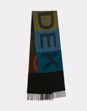 KNITTED MULTICOLOR SCARF
