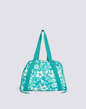AVA - NYLON BAG WITH HANDLES AND STRINGS