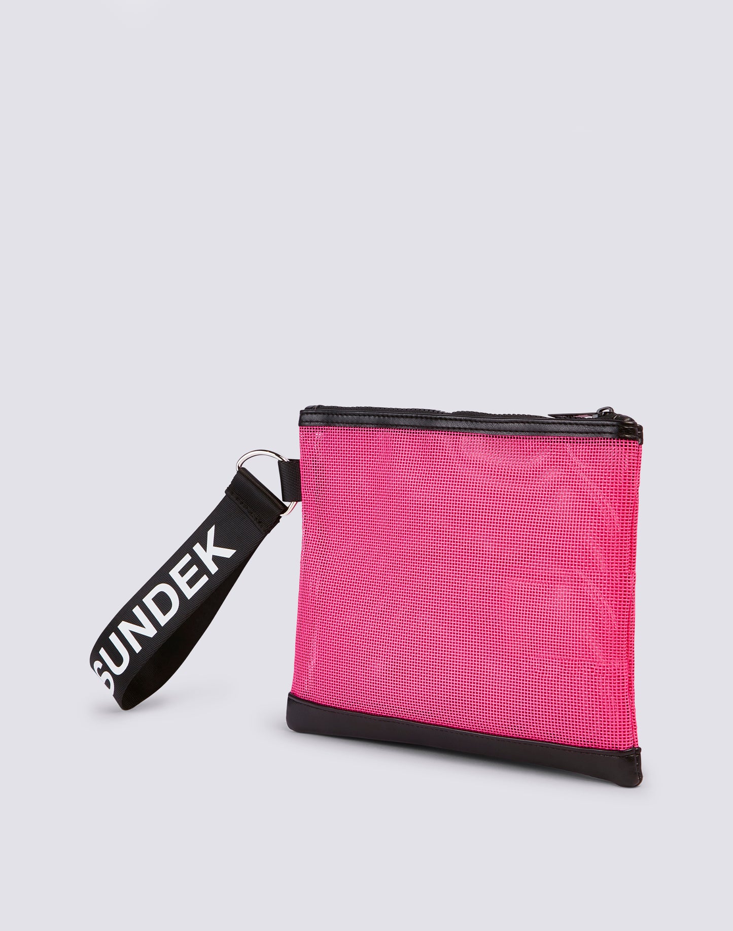 MINI POCHETTE IN MESH CON LOGO