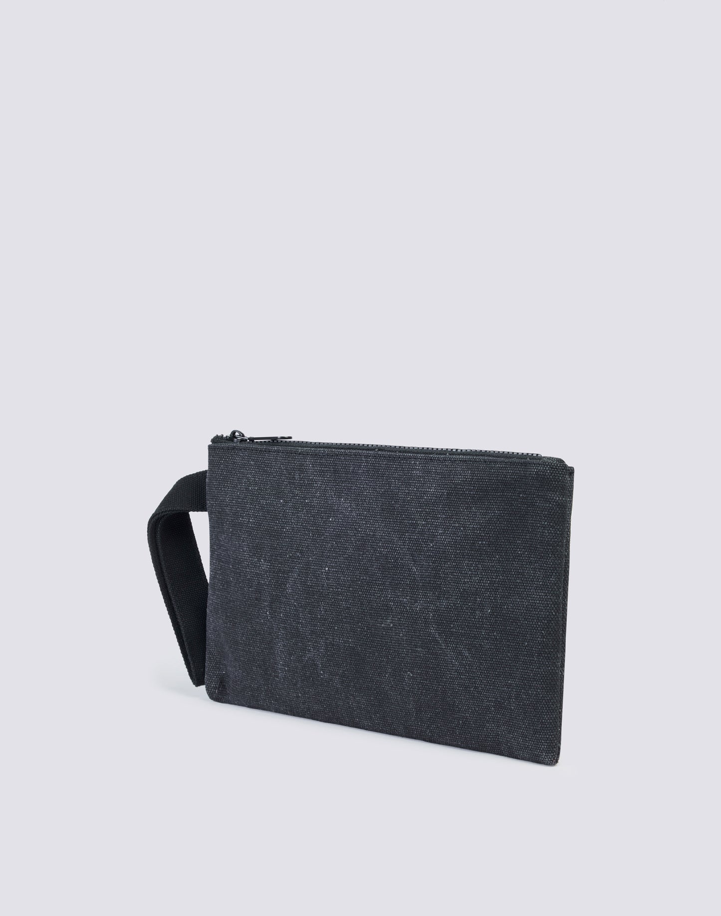 POCHETTE IN COTONE CANVAS STONE WASHED