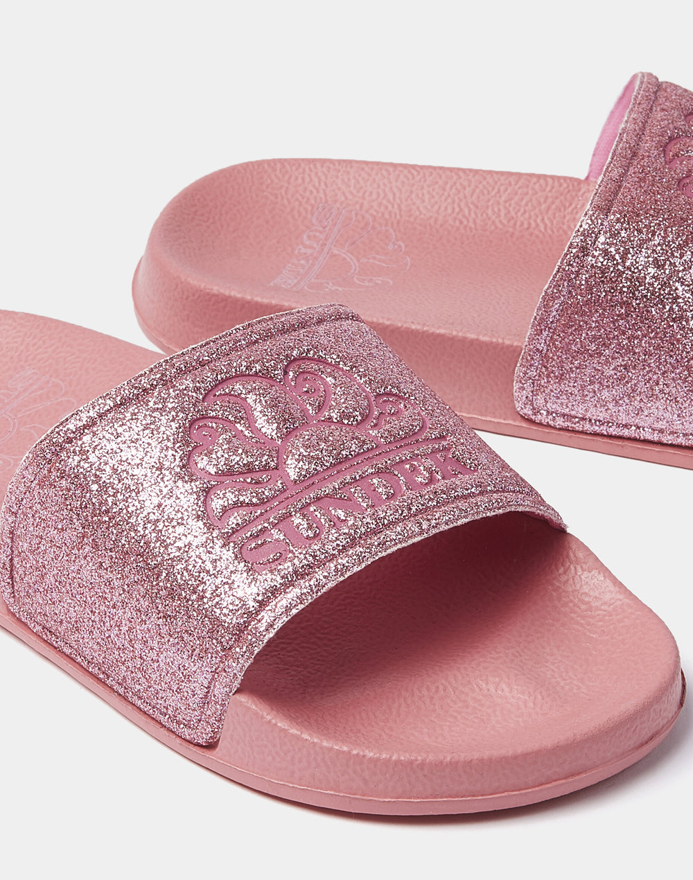 Sundek mini hanalei glitter effect slides AG399ASPV100 53200