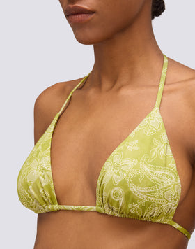 JENNIFER - TOP BIKINI A TRIANGOLO FANTASIA HIBI PAISLEY