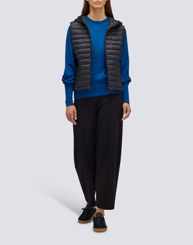 GILET DA DONNA CON CAPPUCCIO