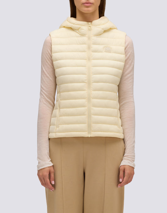 GILET À CAPUCHE POUR FEMME
