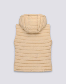 GILET PIUMINO DONNA CON CAPPUCCIO