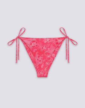 ANITA - HIBI PAISLEY BANDANA PATTERNED TIE-SIDE BIKINI BOTTOMS