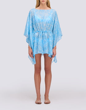 ABITO DONNA A FARFALLA FANTASIA HIBI PAISLEY