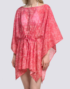 VESTIDO DE MUJER CON MANGA DE MARIPOSA Y ESTAMPADO HIBI PAISLEY