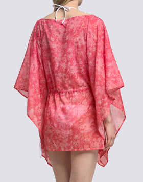 VESTIDO DE MUJER CON MANGA DE MARIPOSA Y ESTAMPADO HIBI PAISLEY