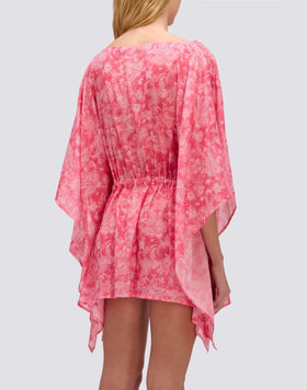 WOMEN'S BUTTERFLY DRESS WITH HIBI PAISLEY PRINT