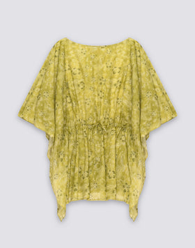 VESTIDO DE MUJER CON MANGA DE MARIPOSA Y ESTAMPADO HIBI PAISLEY