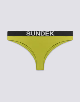 SLIP CULOTTE CARMEL AVEC ÉLASTIQUE LOGOTÉ