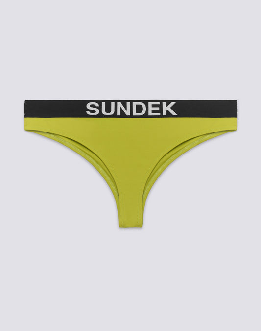 SLIP CULOTTE CARMEL AVEC ÉLASTIQUE LOGOTÉ