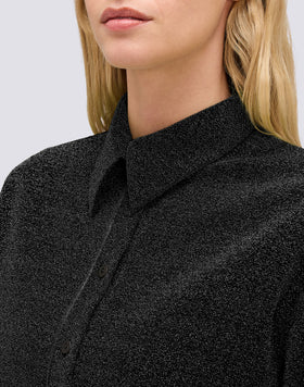 CAMISA DE MANGA LARGA DE MUJER EN LUREX