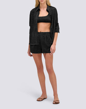 CAMISA DE MANGA LARGA DE MUJER EN LUREX