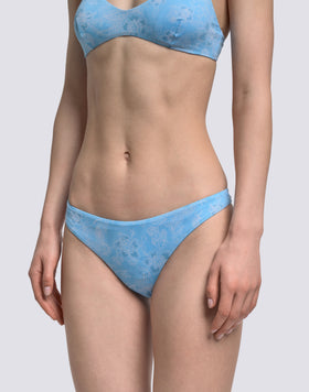 SANIBELI - PAISLEY BANDANA PATTERN BIKINI BOTTOMS