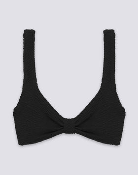 TOP BRA DE TEJIDO ESTAMPADO