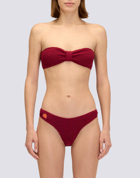 BAÑADOR DE CULOTTE EN TEJIDO ESTAMPADO