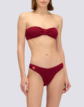 BAÑADOR DE CULOTTE EN TEJIDO ESTAMPADO