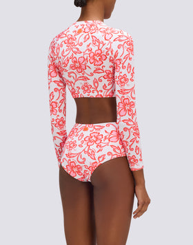 LORY - RASHGUARD DONNA CON STAMPA SK23