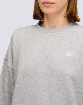 SWEAT-SHIRT À COL ROND SANS GAZE