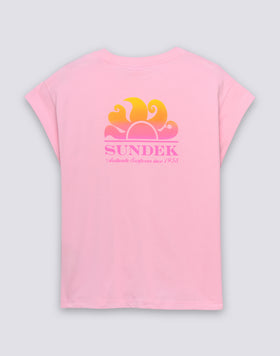 WOMEN'S T-SHIRT WITH GRADIENT PRINT