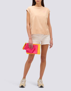 T-SHIRT CON STAMPA DEGRADÉ