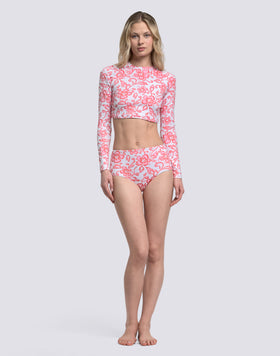 IPANEMA - BIKINI SLIP CULOTTE DE CINTURA ALTA ESTAMPADO SK23