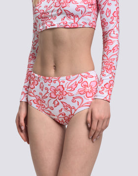 IPANEMA - BIKINI SLIP CULOTTE DE CINTURA ALTA ESTAMPADO SK23