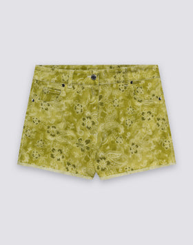 PANTALONES CORTOS DE MUJER CON ESTAMPADO HIBI PAISLEY