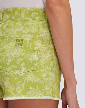 PANTALONES CORTOS DE MUJER CON ESTAMPADO HIBI PAISLEY